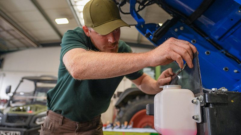 Reparatur in der Werkstatt